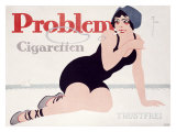 Problem Cigaretten Giclee Print by Fries 