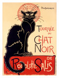 Tournee du Chat Noir Lámina giclée por Théophile Alexandre Steinlen Tournee du Chat Noir Lámina giclée por Théophile Alexandre Steinlen