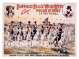 Buffalo Bill's Wild West, Cavalry Lancers Giclee Print