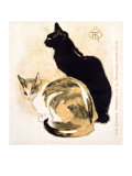 Cats Giclee Print by Théophile Alexandre Steinlen