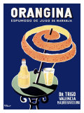 Orangina reproduction procédé giclée