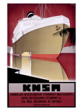 KNSM Giclee Print by Willem Ten Broek
