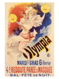 Olimpia Lámina giclée por Jules Chéret Olimpia Lámina giclée por Jules Chéret