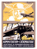 Administration de l'Aeronautique Giclee Print by Michielssen 