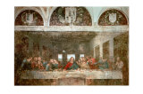Leonardo da Vinci - The Last Supper, c.1498 (pre-restoration) - Poster Leonardo da Vinci - The Last Supper, c.1498 (pre-restoration) - Poster