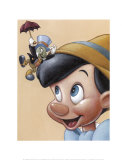 Pinocchio and Jiminy: Friendly Fun - Poster Pinocchio and Jiminy: Friendly Fun - Poster