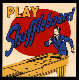 Juega al shuffleboard Láminas