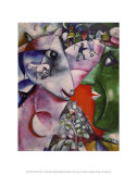 I and the Village, 1911 Prints by Marc Chagall