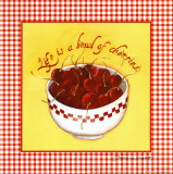Bowl of Cherries Posters by Stephanie Marrott