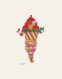 Ice Cream Dessert, c.1959 (Fancy Red) Poster autor Andy Warhol Ice Cream Dessert, c.1959 (Fancy Red) Poster autor Andy Warhol