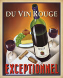 Du Vin Rouge Exceptionnel Art par Steve Forney