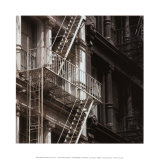 Escaleras de emergencia Póster Escaleras de emergencia Póster