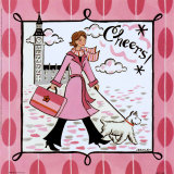 Jetset IV Poster von Jennifer Brinley