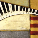 Notes de musique II Affiches par Susan Osborne