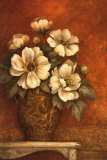 Villa Flora Peony - grande Láminas por Pamela Gladding