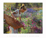 Dans le jardin Affiches par Thomas Larson