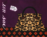 Leopard Handbag III Print by Jennifer Matla