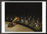 His Master's Voice Posters by Michael Sowa