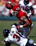 Tony Gonzalez - 2004 - 2005 Action Breaking Tackle Photo
