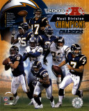 Equipe 2004 des Chargers, championnat de l'Ouest AFC Photographie