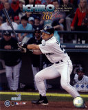 Ichiro Suzuki - All Time Single Season Hits Leader at 262 Hits Photo