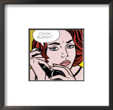 Ohhh...Alright..., 1964 Poster by Roy Lichtenstein