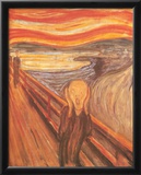 The Scream Poster by Edvard Munch
