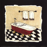 Old Fashioned Tub I Posters by Carol Robinson
