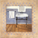 Country Bath III Poster by Carol Robinson