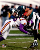 LJ Smith, Eagles, beim Blocken, 2004–2005 Foto