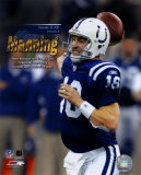 Peyton Manning Colts - NFL Single Season Record Setting 49th Touch Down Pass Photo