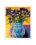 Iris Impression avec bordure par Isy Ochoa