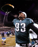 Jevon Kearse - 2004 NFC ChampionshipTrophy Photo