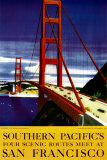 Souther Pacific, San Francisco Poster