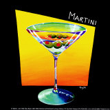 Martini Prints by Mary Naylor Martini Prints by Mary Naylor
