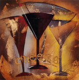 La hora del cóctel II Póster por Susan Osborne