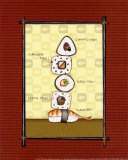 Sushi I Poster von Andrea Laliberte