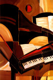 Abstract Piano Plakater av Paul Brent Abstract Piano Plakater av Paul Brent