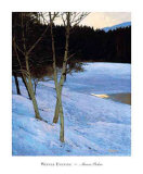 Winter Evening Plakater av Marc Bohne