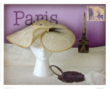 Paris Hat Poster van Judy Mandolf