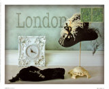 Chapeau de Londres Art par Judy Mandolf