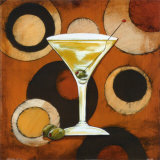 Martini Cocktail Print by Susan Osborne