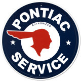Pontiac Service Plechová cedule