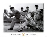 Baseball Training Prints