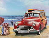 Surfin' USA Cartel de chapa