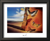 Paisagem com Borboletas Posters por Salvador Dalí Paisagem com Borboletas Posters por Salvador Dalí