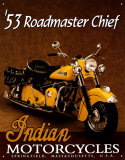 Indian Roadmaster Plechová cedule