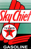 Roi du ciel, Texaco Plaque en métal