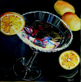 Debbie DeWitt - Martini: Lemon - Art Print Debbie DeWitt - Martini: Lemon - Art Print