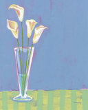 Lilies in Vase Print by Jane Maday